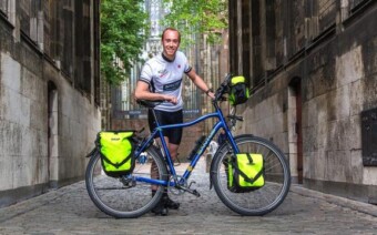Op de fiets in twee jaar de wereld rond