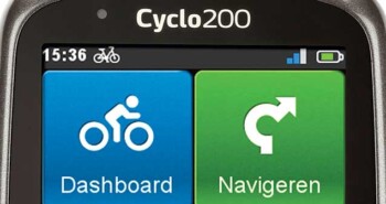 Navigeren met de Mio Cyclo 200