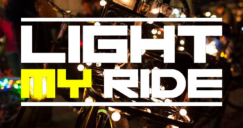 Spectaculair fietsevenement Light My Ride