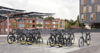 Onzichtbare fietsenstalling