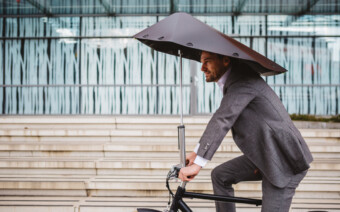 Toch geen subsidie voor fietsparaplu