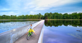 Route Lage Kempen – De weg door het water