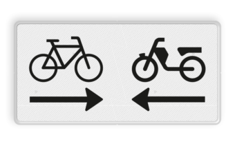 Verwarrend, die verkeersborden