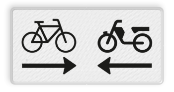 Verwarrend, die verkeersborden