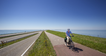 Afsluitdijk open voor fietsers
