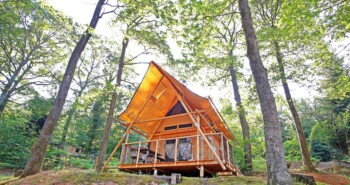 Glamping & fietsen in de Dordogne: de Cahutte