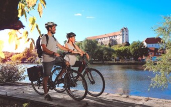 Vlakke fietsroute in Duitsland: de Saaleradweg