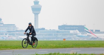 Slimme snelfietsroute Schiphol