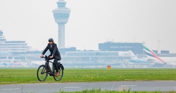 Slimme snelfietsroute Schiphol snelfietsroute