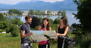 Beste Duitse fietsgebieden: Chiemsee-fietsroute
