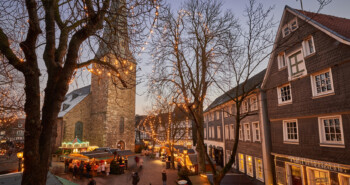 Kerstmarkten net over de grens in Duitsland