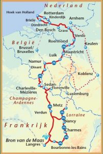 Maasfietsroute Nederland