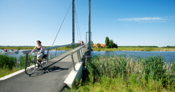 Route Blauwestad – ‘Waterfietsen’ in Noordoost-Groningen