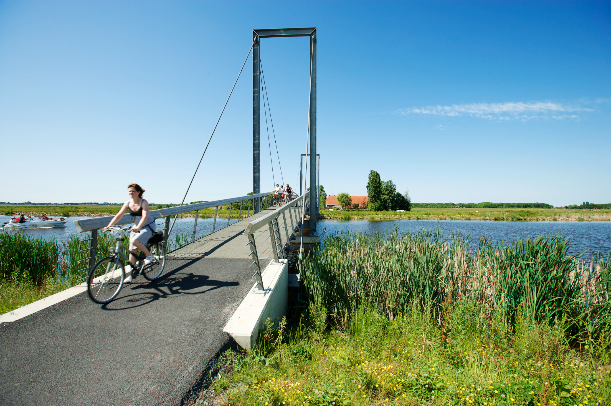 Route Blauwestad - 'Waterfietsen' in Noordoost-Groningen - FietsActief.nl