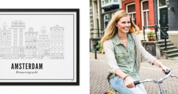 Leuk: print van je eigen stad of favoriete vakantiebestemming