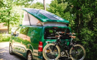Nieuw: op pad met een elektrische camper (+fietsendrager!)