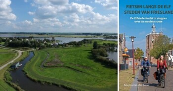 Boek: Fietsen langs de elf steden van Friesland