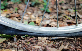 Het fietsleed dat een lekke band heet