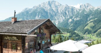 Fietsen langs berghutten in Saalfelden Leogang