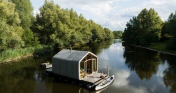 Nieuw: drijvende Cabiner in het Horsterwold