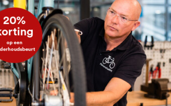 Fiets & Service: nu 20% korting op een onderhoudsbeurt!