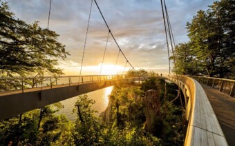 Fietsen op Rügen – de Skywalk Königsstuhl aan de Ostseeküsten Radweg