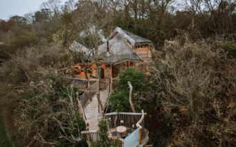 Leuke nieuwe uitvalsbasis in Herefordshire: Fuggle Treehouse