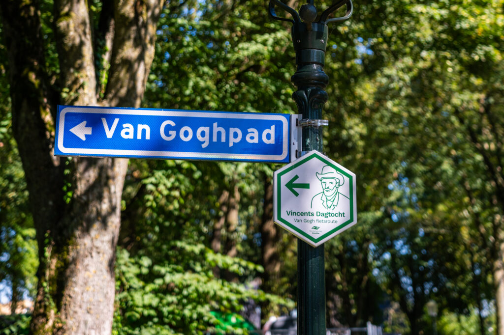 Van Goghpad bij van gogh fietsroute drenthe