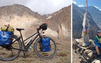 Winnen! Fietsend door de Himalaya van Myra de Rooy