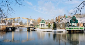 Knus! Fiets deze winter langs het Nederlands Openluchtmuseum