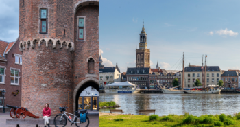 Fietsroute Hanzesteden: 36 km langs Zwolle, Hattem en Kampen