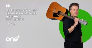 Dankzij Dexcom ONE+ sta ik met vertrouwen op het podium