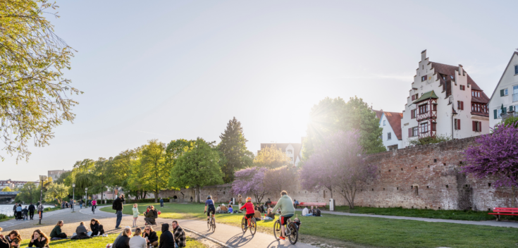Fietsstad: Ulm is uitermate schön
