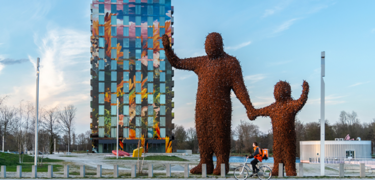 Fietsroute Almere: 41 km langs architectuur, water en natuur